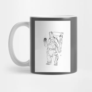 Way the Tortle Artificer from Intelligence Check Mug